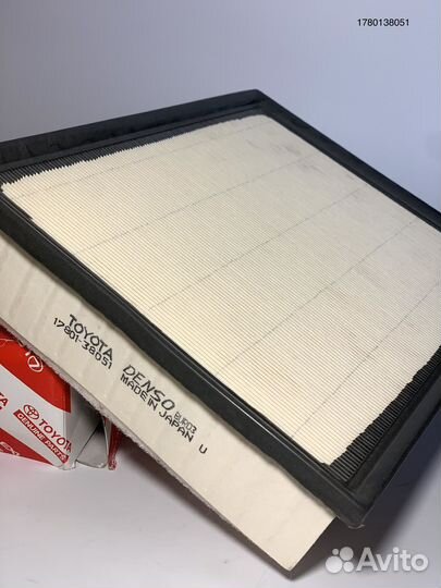 Воздушный фильтр Toyota 1780138051