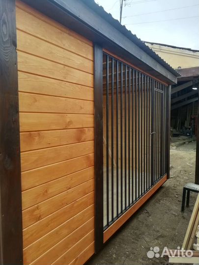 Будки и вольеры для собак