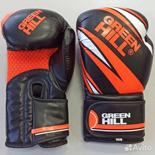 Боксерские перчатки Green Hill