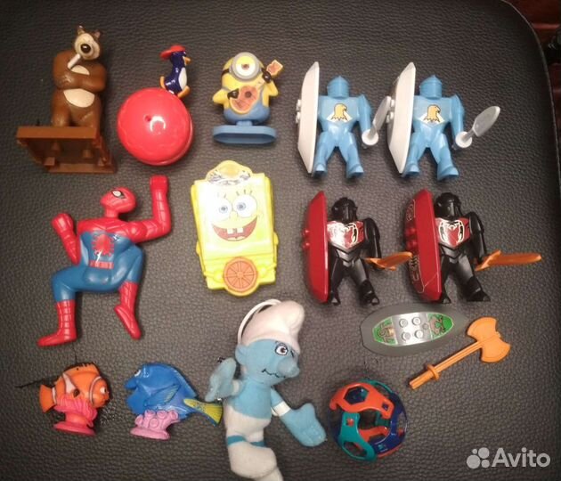 Игрушки Макдональдс Чупа чупс Киндер hot wheels