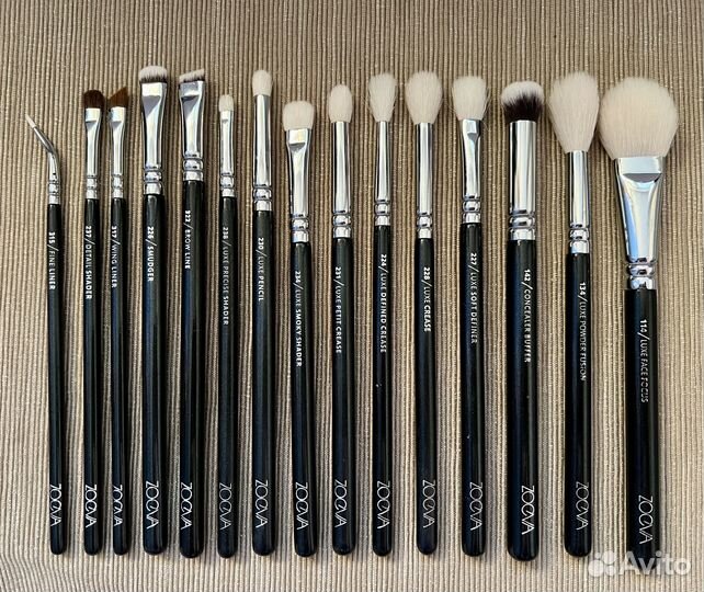 Кисти Tom Ford, Zoeva, Chanel, Smashbox, Nanshy