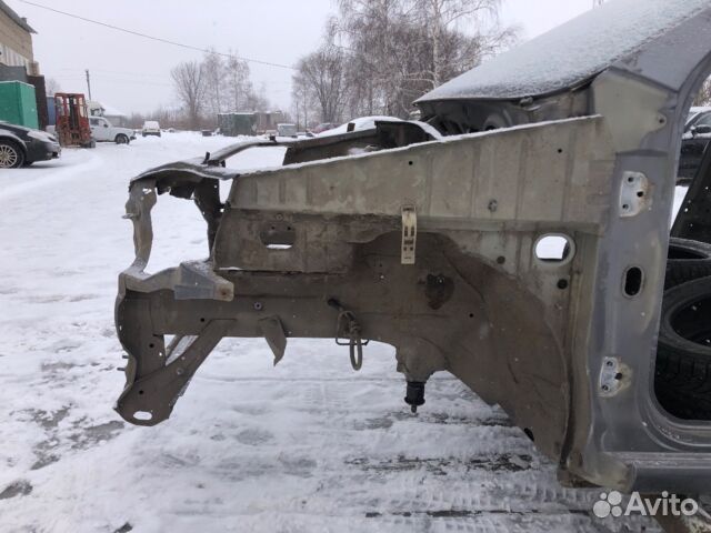 Лонжерон четверть лев chevrolet aveo T250 1.4 мт с