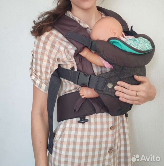 Эргорюкзак с рождения. Слинг