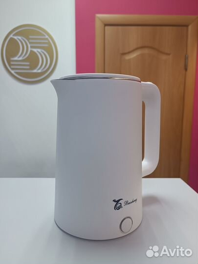 Чайник электрический металлический konono 1800W