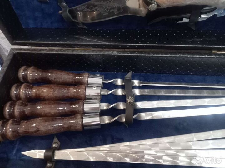 Подарочный набор шампуров для шашлыка