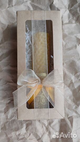 Свечи из вощины: подарочные наборы