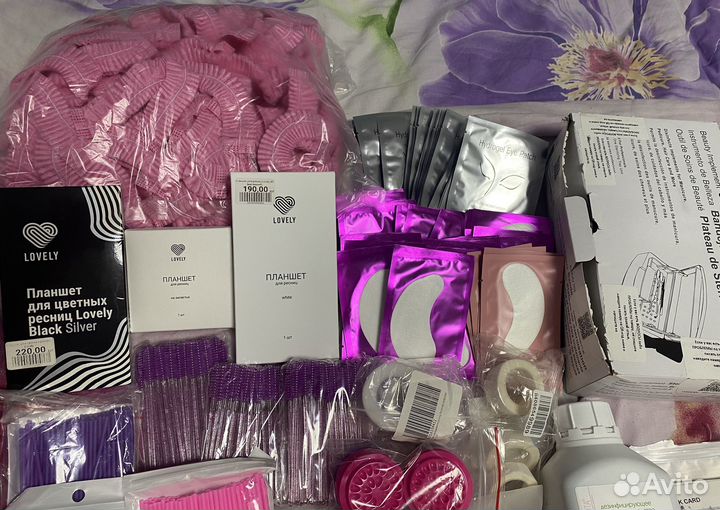 Расходные материалы для наращивания ресниц