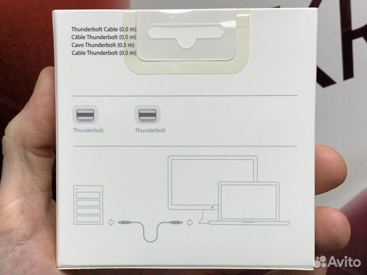 Кабель Apple Thunderbolt 2 0.5м новый