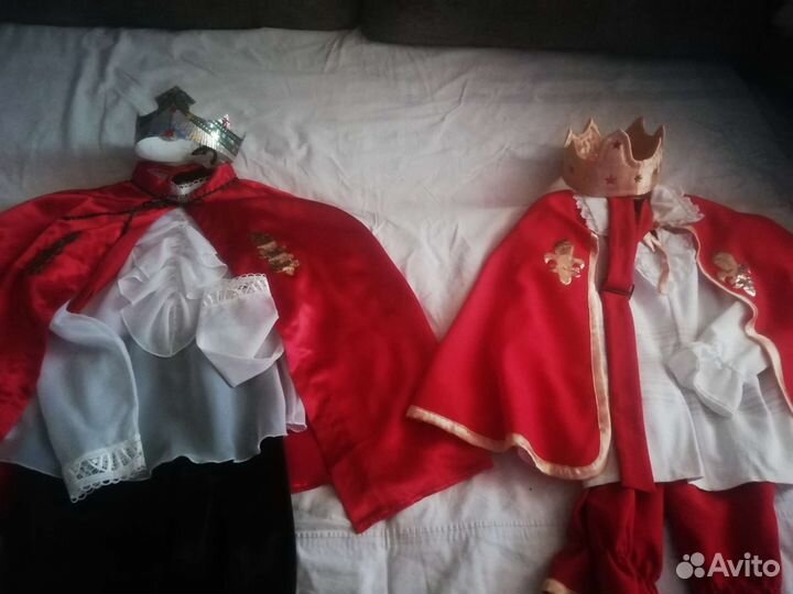 Костюм короля,принца, пажа для мальч.раз.разм