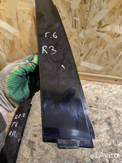 Накладка на стойку двери Гольф 6 Задняя Правая