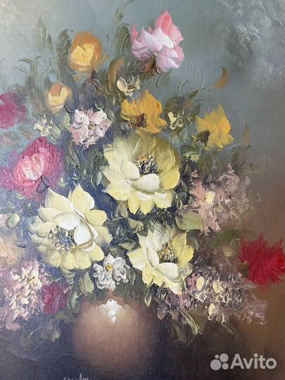 Картина на холсте старинная, Голландия, хх век