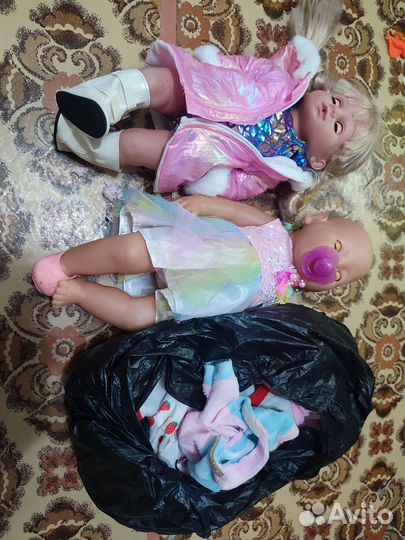 Детские игрушки пакетом для девочки