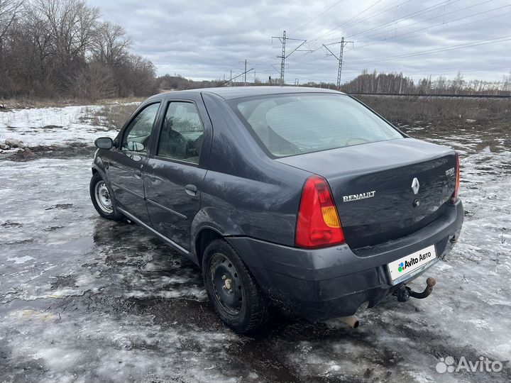 Renault Logan 1.6 МТ, 2008, 224 221 км