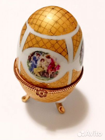 Шкатулка в форме яйца