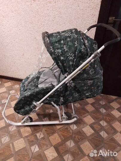 Детские санки коляска бу