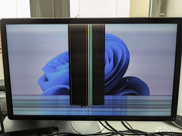 Монитор Dell P2314ht битая матрица