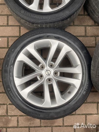 Диски R17 Nissan 5x114.3 с резиной
