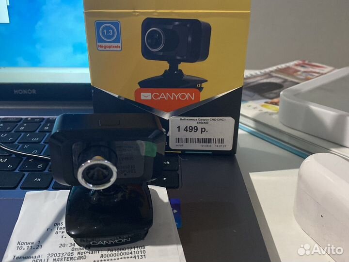 Веб-камера canyon cne-cwc1