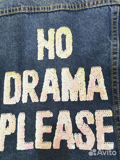 Джинсовая куртка для девочки 146