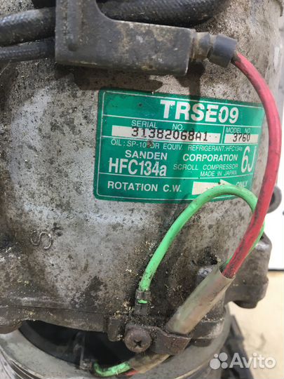 Компрессор кондиционера Honda Accord 8