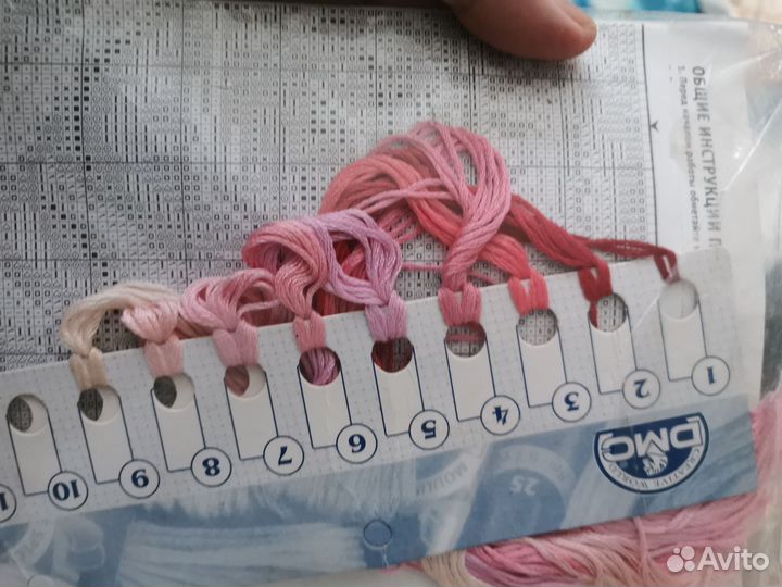 Маленькая схема для вышивки, набор