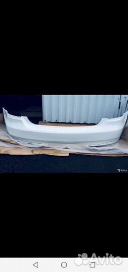 Бампер volkswagen polo 2015 задний