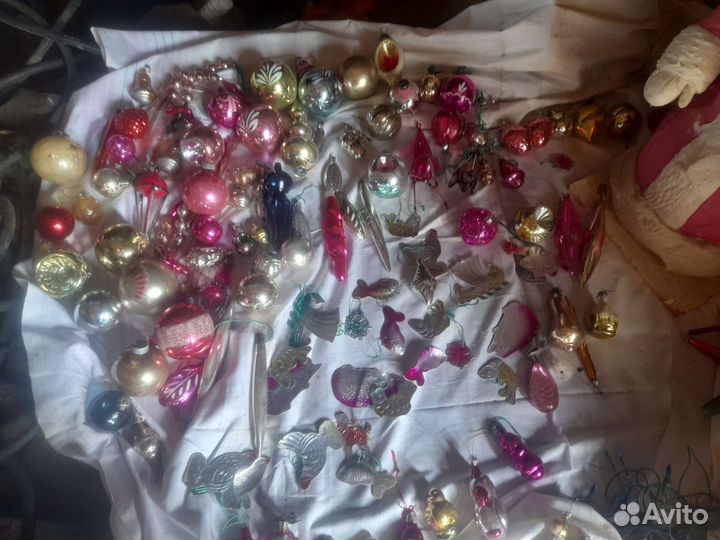 Елочные игрушки СССР