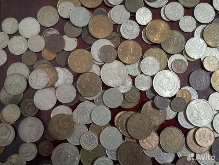 Монеты СССР, разные годы Бронь