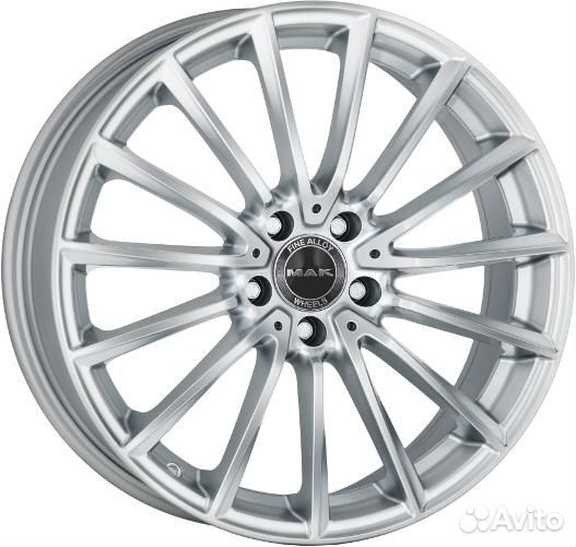 Mak Komet 8x18 5x112 ET 43 Dia 66.6 (black mirror)