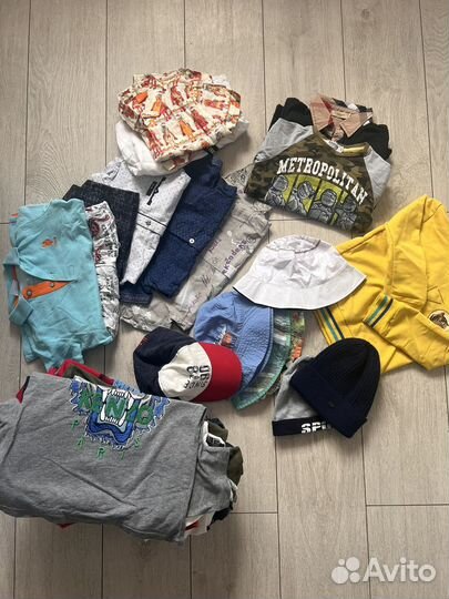 Вещи пакетом на мальчика 4-5 лет