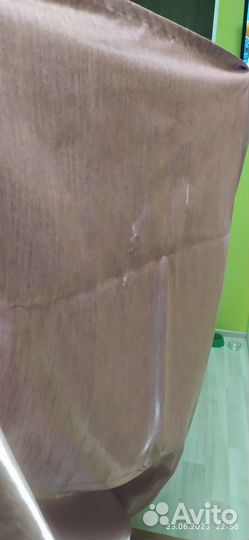 Шторы и тюль на люверсах бу