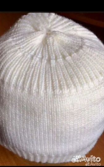 Шапка зимняя женская вязанная
