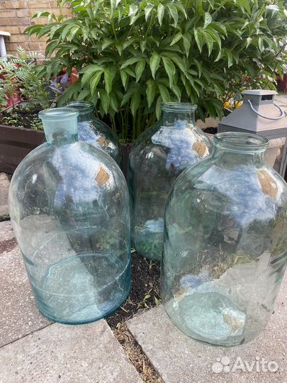 Старинные винные бутылки