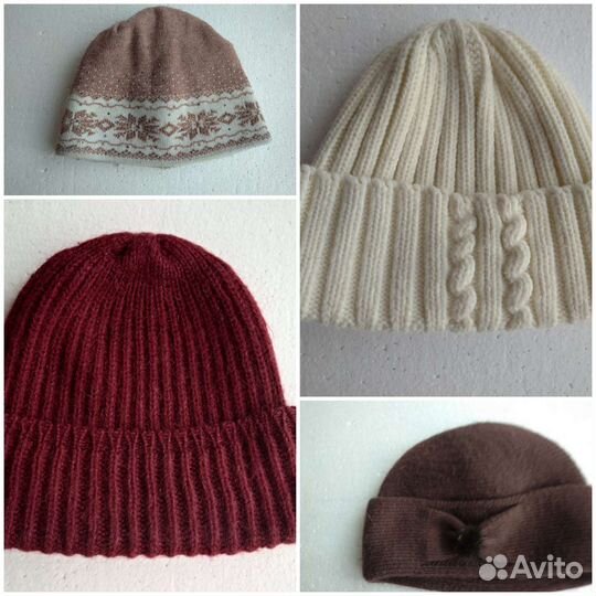 Шапка женская вязаная