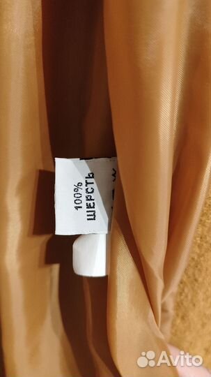 Пальто женское 100% шерсть 42-44р