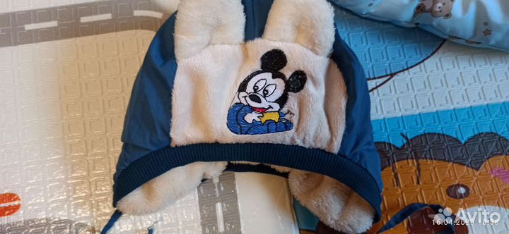 Шапка для мальчика зимняя