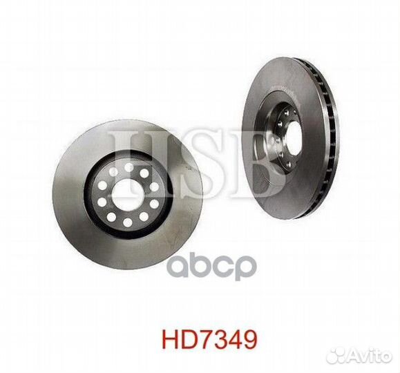 Диск тормозной передний audi A4/A6 2.0-3.0TDI 9