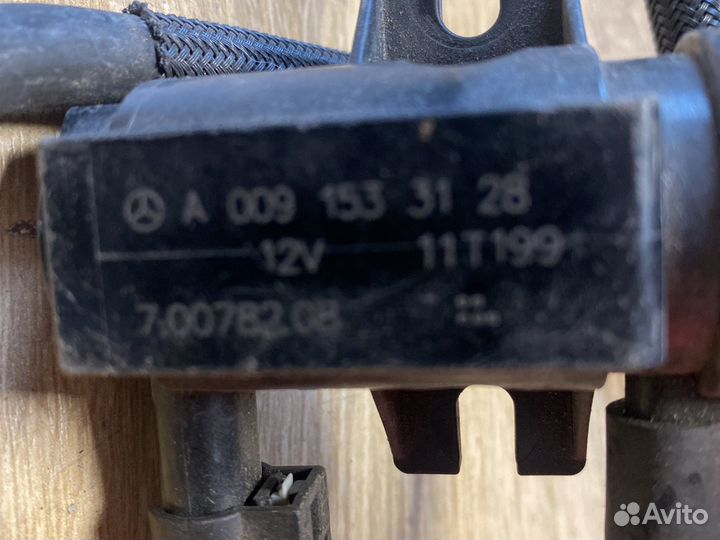 Mercedes vito 639 клапан турбины