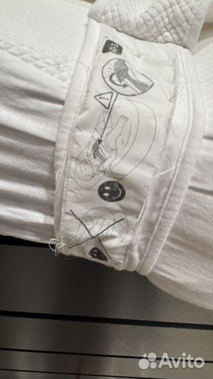 Кокон red castle и матрас на пеленальник икея