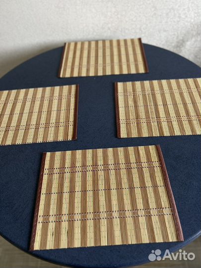 Новые салфетки сервировочные кухонные из бамбука