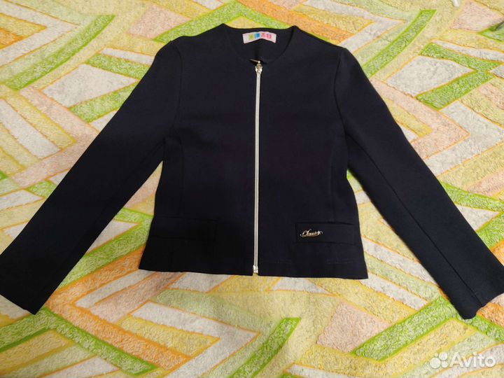 Жакет школьный olmi на девочку 122-128 см