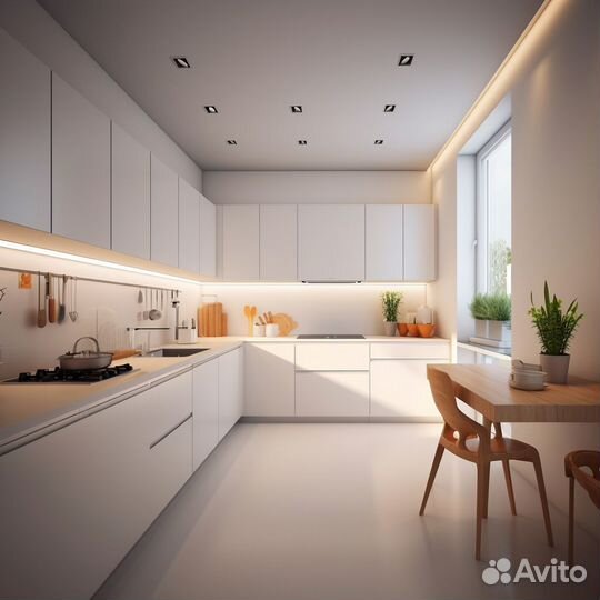 Кухня с уникальным дизайном