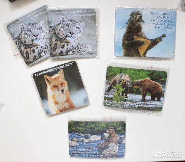 Магниты на холодильник, Сибирь (новые)