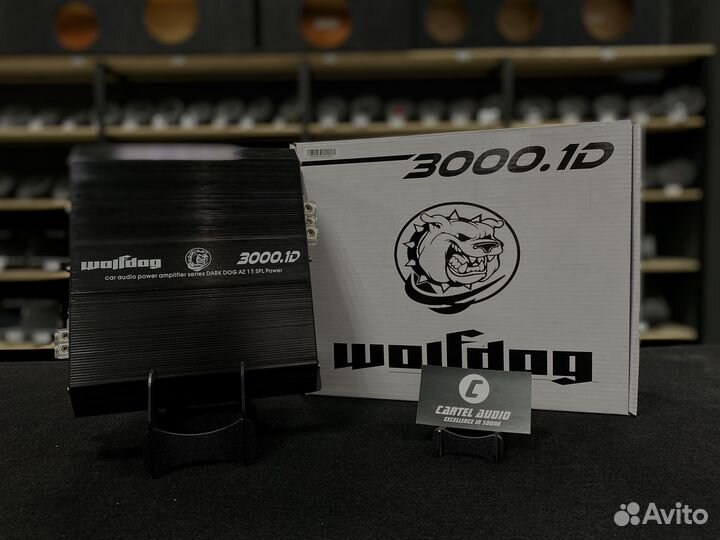 1-канальный усилитель AZ-13 SPL Power WolfDog 3000