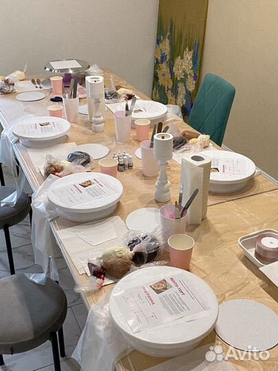 Мастер-класс по бенто торту в стиле девичника