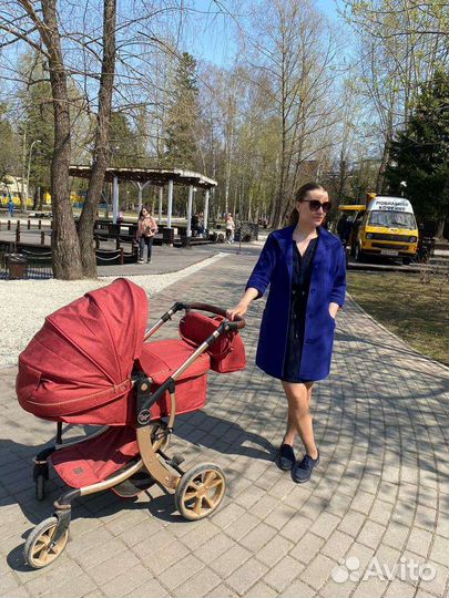 Коляска трансформер 2 в 1 dalux