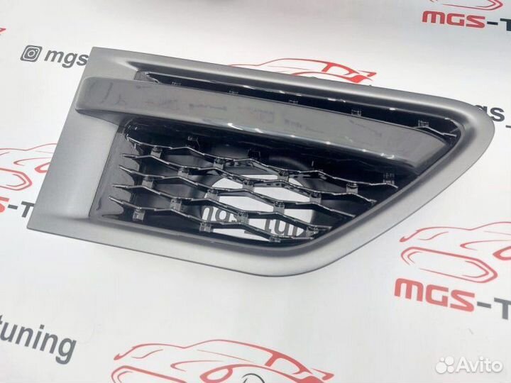 Решетка + жабры на Range Rover Sport 05-13 гг