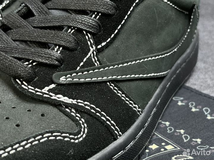 Nike Air Jordan 1 Low x Travis Scott Black Phantom