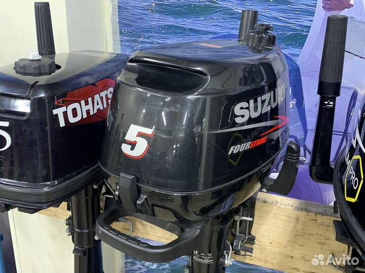 4-х тактный лодочный мотор Suzuki (Сузуки) DF5AS Б