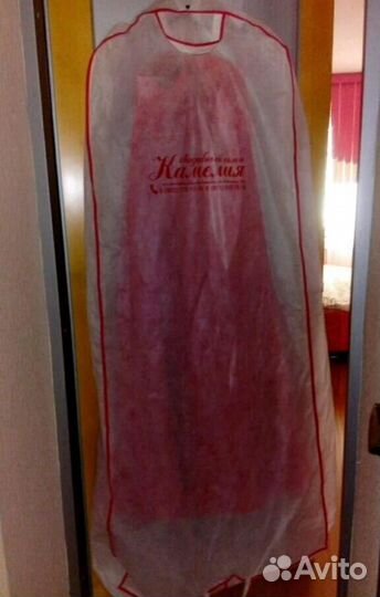 Платье красное женское вечернее